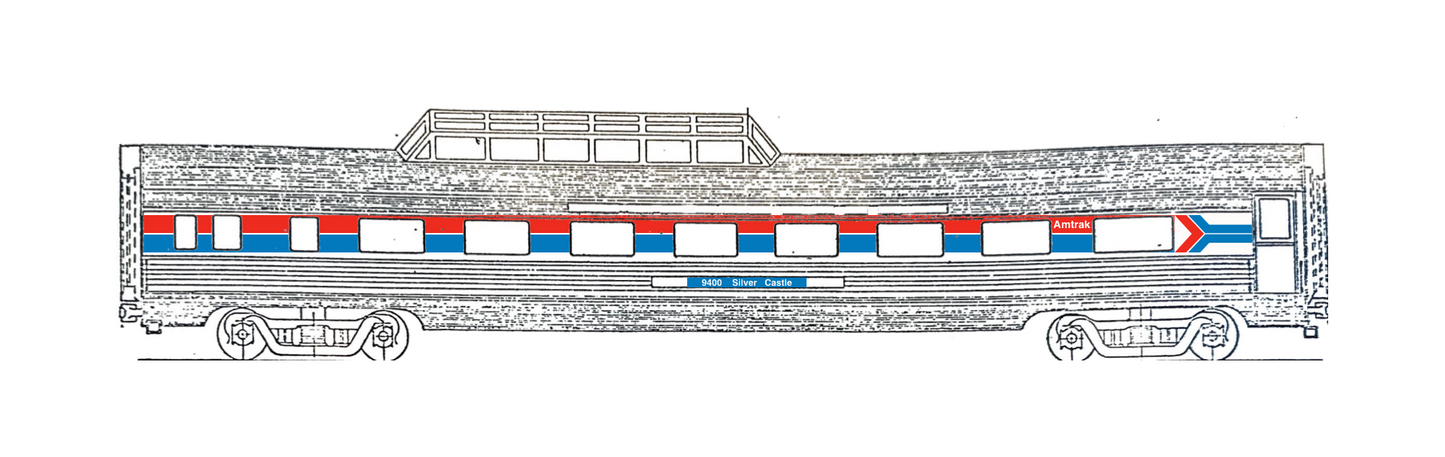 Budd Prototype Dome Cars