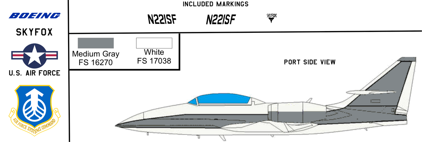 Boeing Skyfox N221SF United States Air Force (Demonstrator)