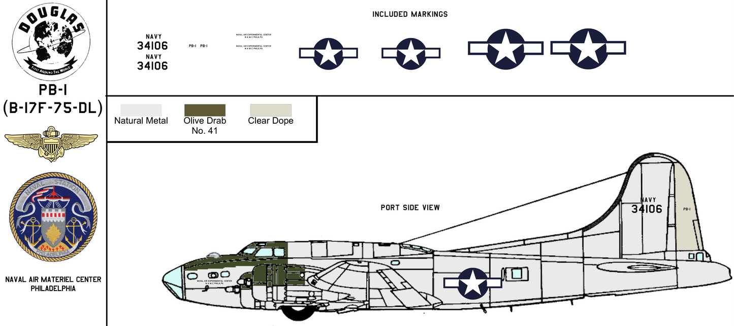 Boeing (Douglas) PB-1 34106 US Navy