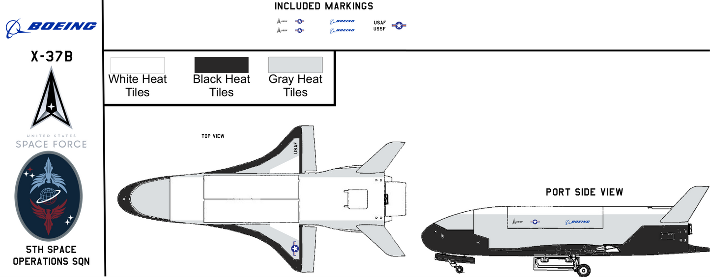 Boeing X-37B United States Space Force 5th Space Operations Squadron