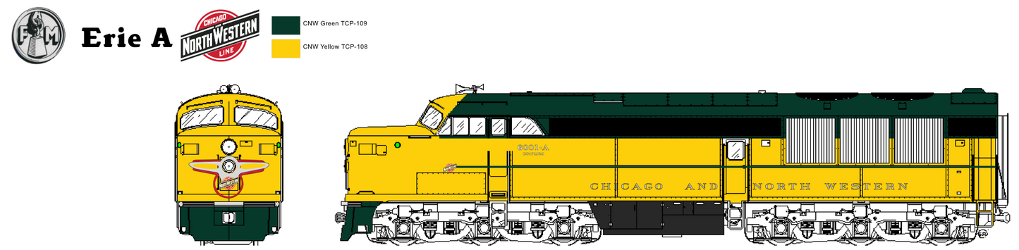 FM Erie Built A Unit CNW Version