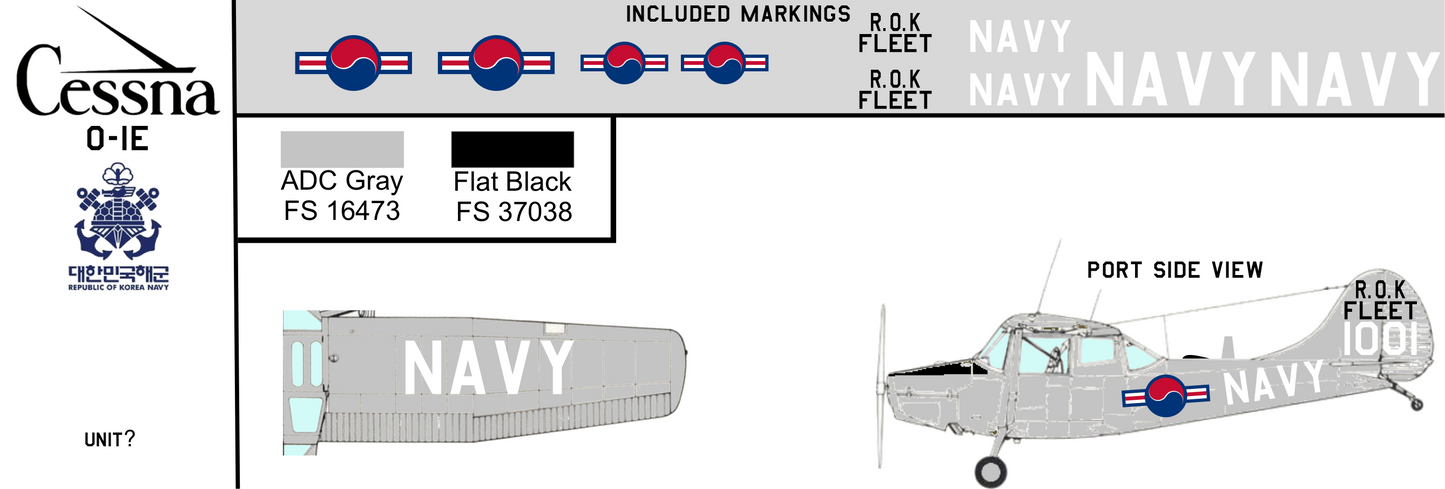 Cessna O-1E 1001 Republic of Korea Navy