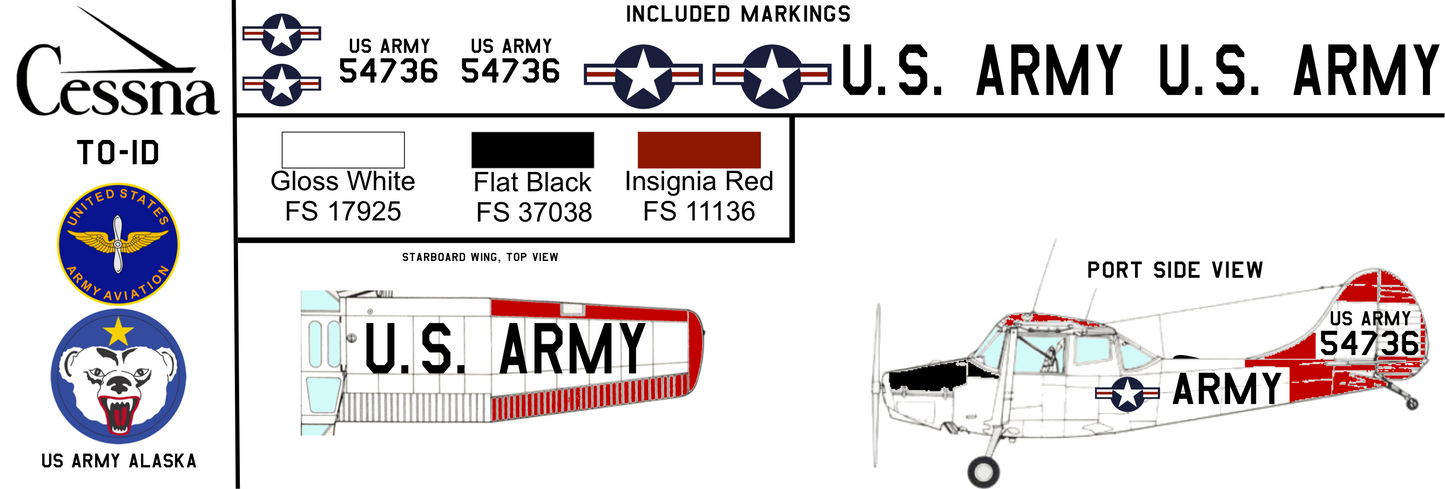 Cessna TO-1D 55-4736 United States Army