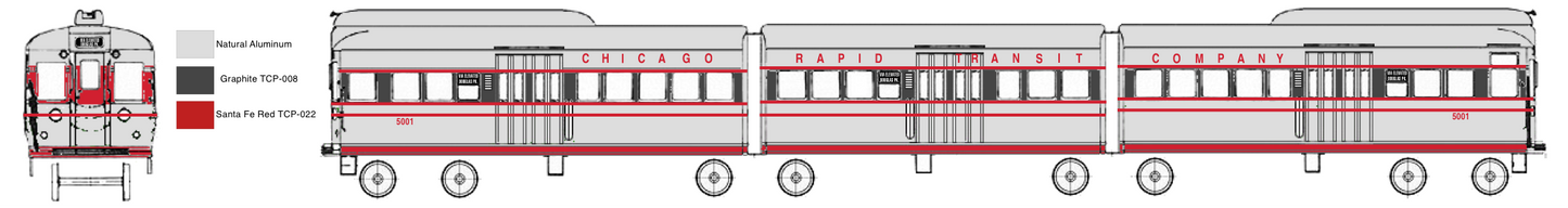 Chicago L 5000 Series (As Built)