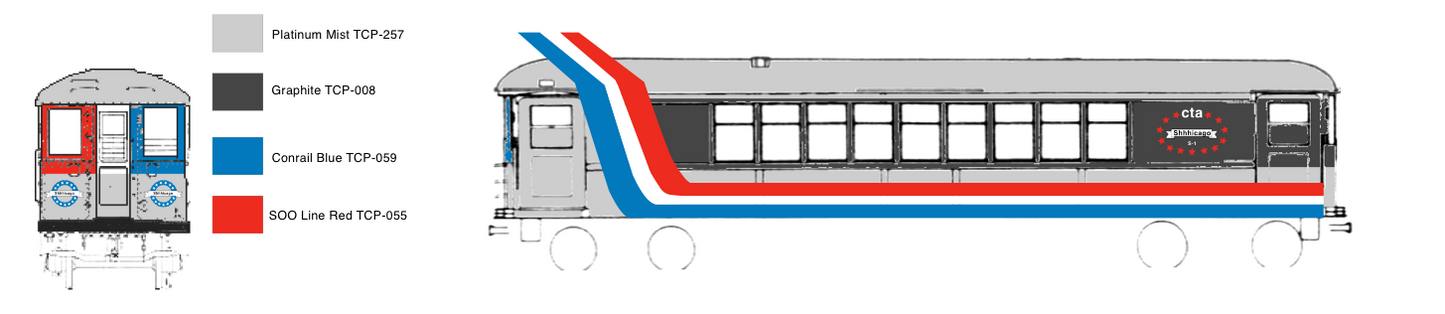 Chicago L 4000 Series (Rail Grinder)