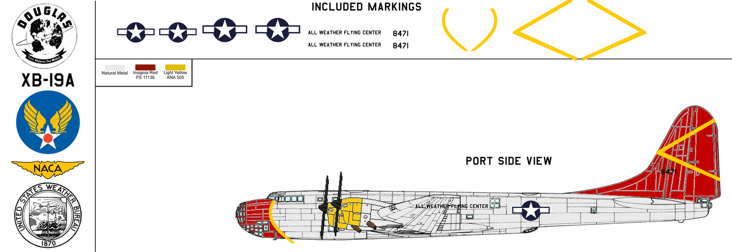 Douglas XB-19A 38-471 All Weather Flying Center
