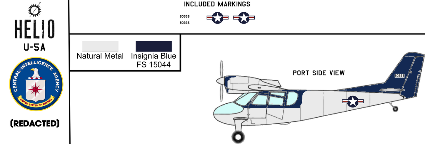 Helio U-5A Twin Courier