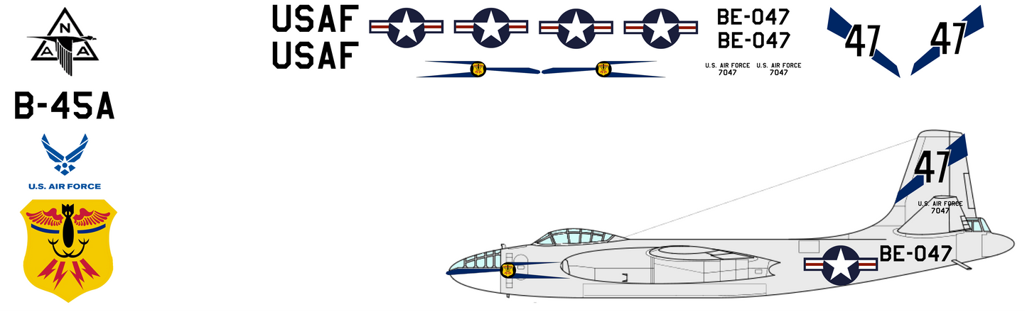 North American B-45A 47-047