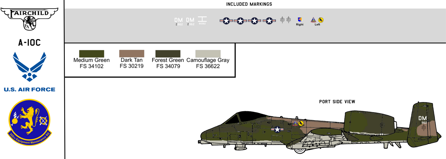 Fairchild-Republic A-10C 81-0962 United States Air Force