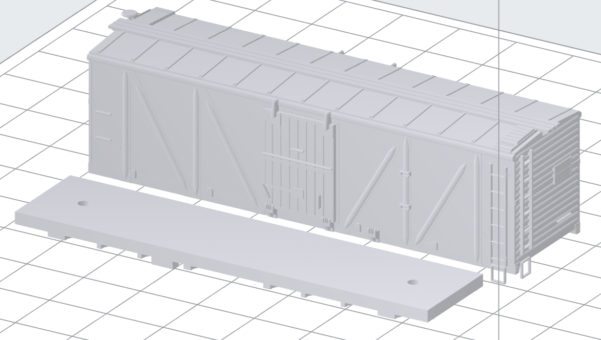 SP B-50-15 Steel Sheathed 40' Boxcar
