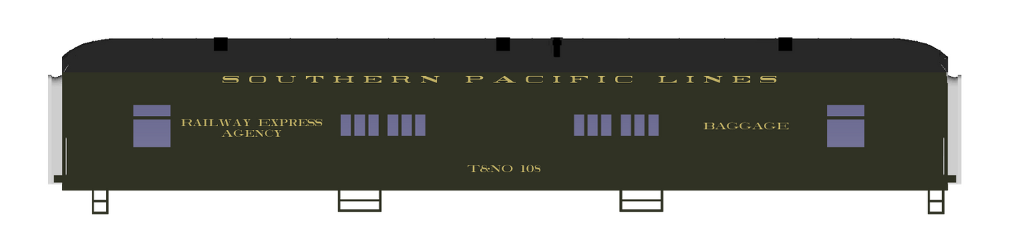 SP 70-B-4 HW baggage Car