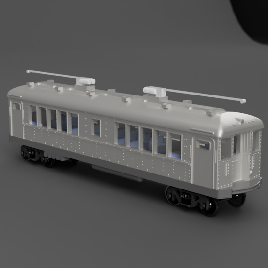 Custom Electric Locomotive Shell Design
