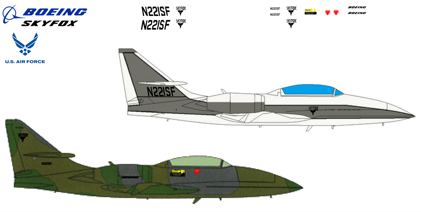 Boeing Skyfox N221SF United States Air Force
