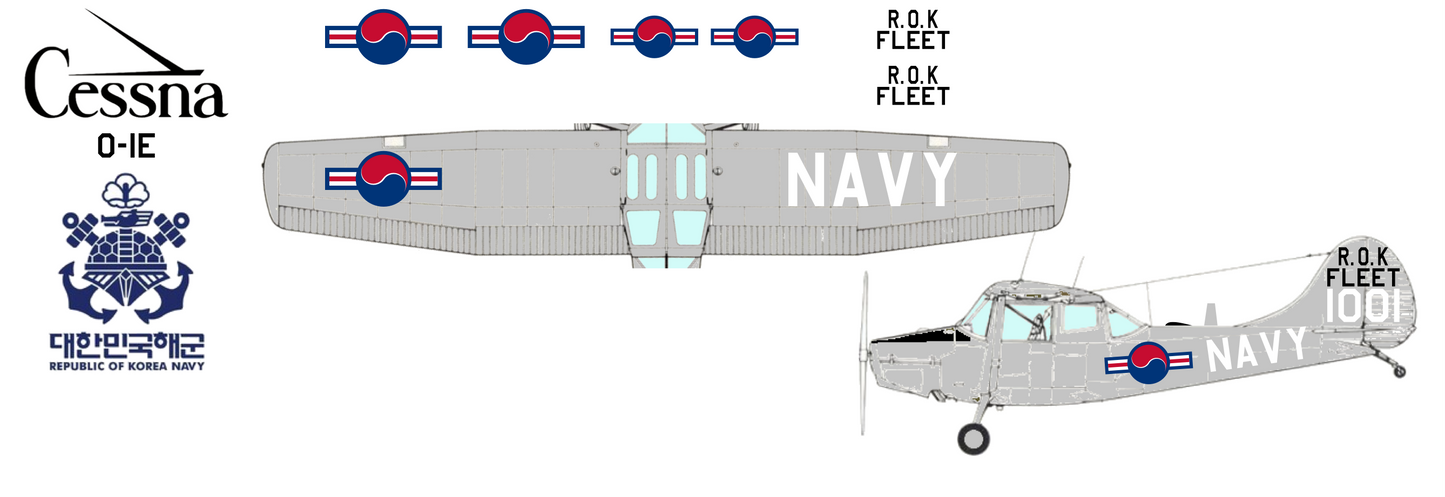 Cessna O-1E 1001 Republic of Korea Navy