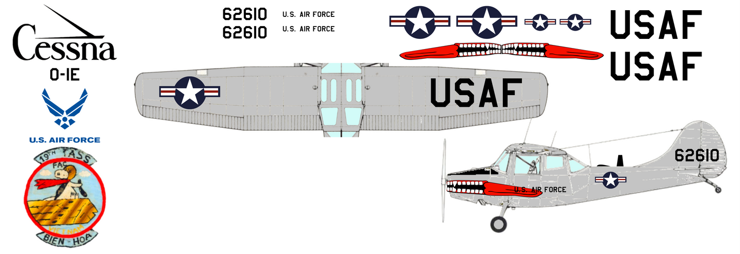 Cessna O-1E 56-2610 United States Air Force