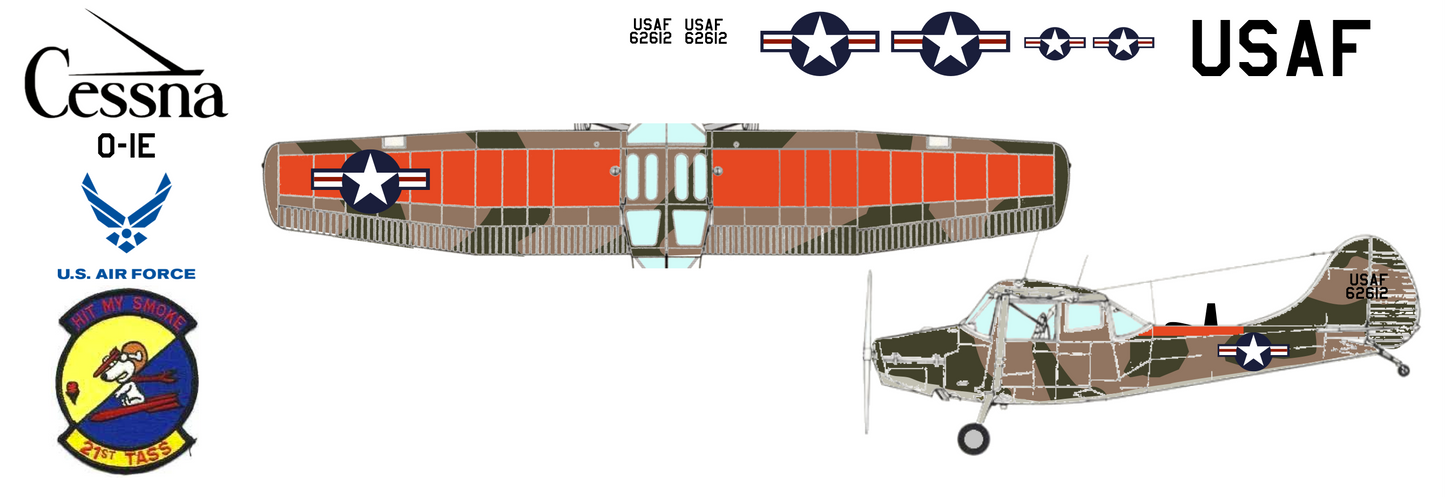 Cessna O-1E 56-2612 United States Air Force