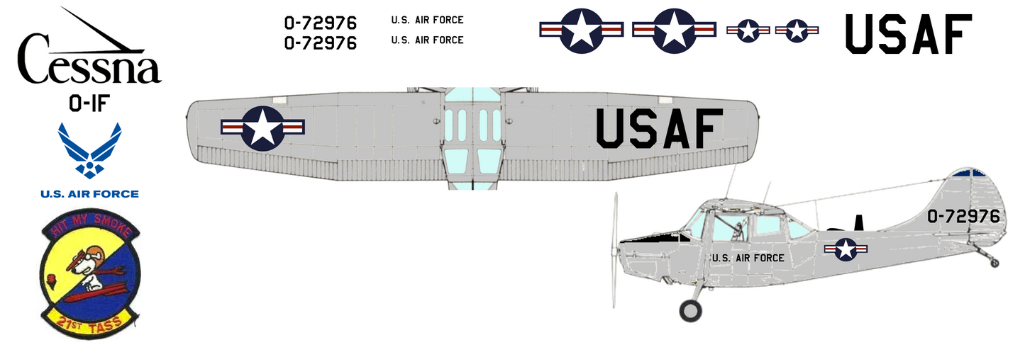 Cessna O-1F 57-2976 United States Air Force