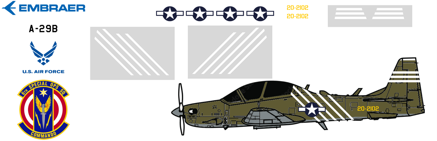 Embraer A-29B 20-2102 United States Air Force