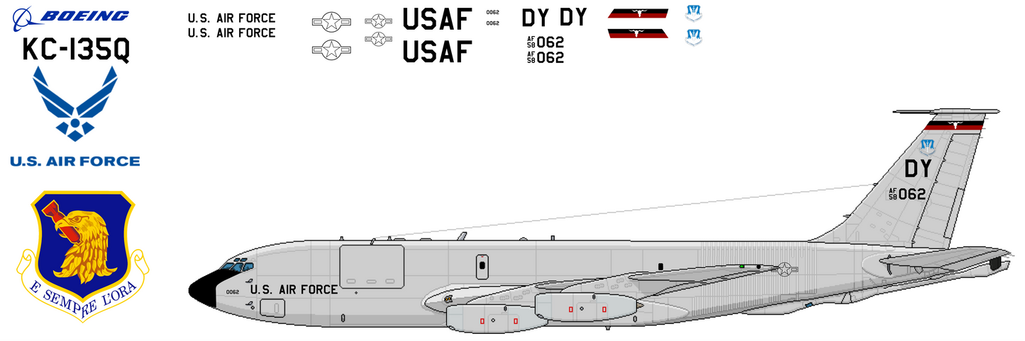 Boeing KC-135Q 58-0062 United States Air Force