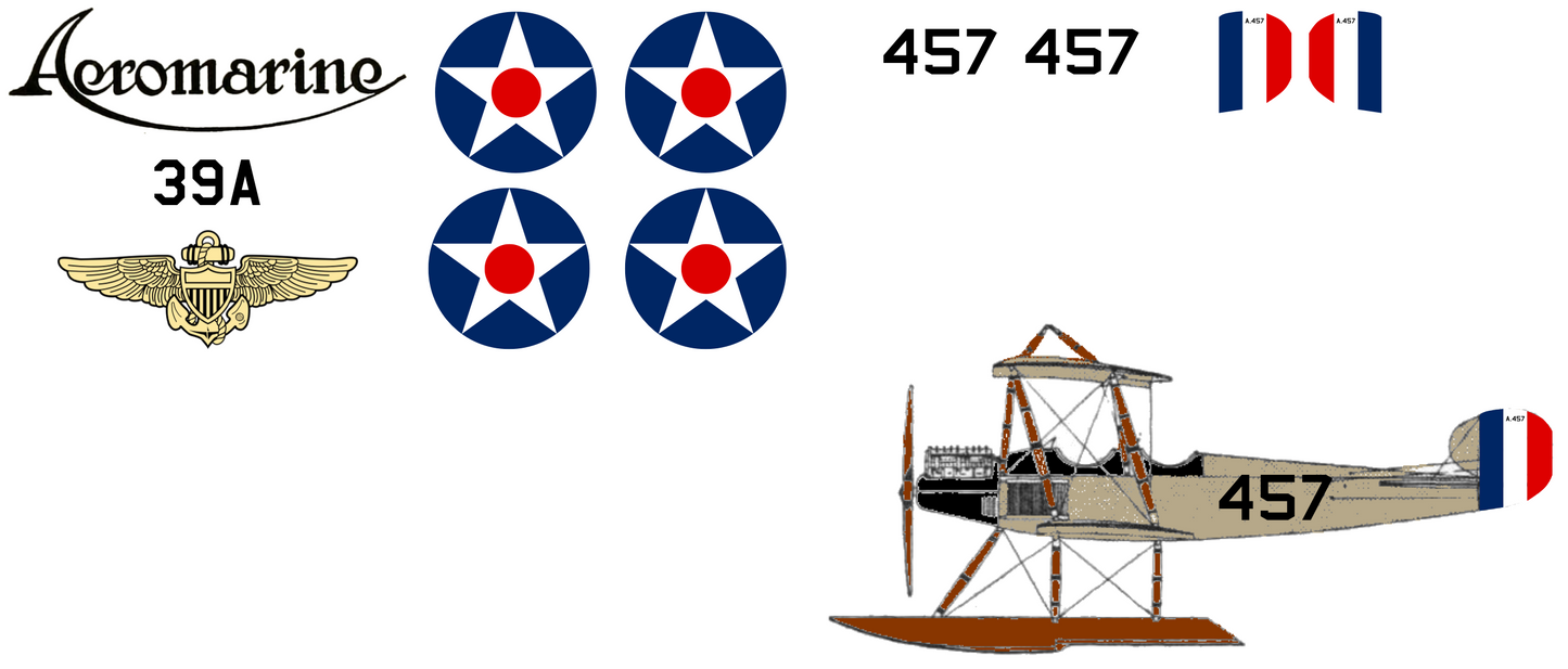 Aeromarine 39A A.457 United States Navy