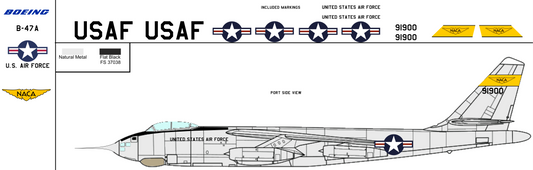 Boeing B-47A 49-1900 NACA