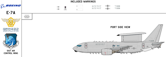 Boeing E-7A Peace Eye 65-328 Republic of Korea Air Force