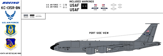 Boeing KC-135R Stratotanker 57-1472 Grissom Air Force Base