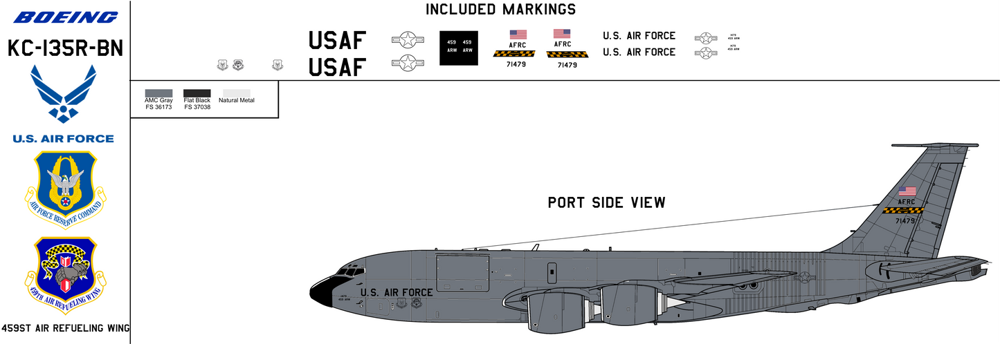 Boeing KC-135R Stratotanker 57-1479 Joint Base Andrews