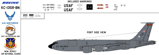 Boeing KC-135R Stratotanker 60-0366 New Jersey Air National Guard