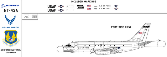 Boeing NT-43A 73-1155 "Rat 55" United States Air Force