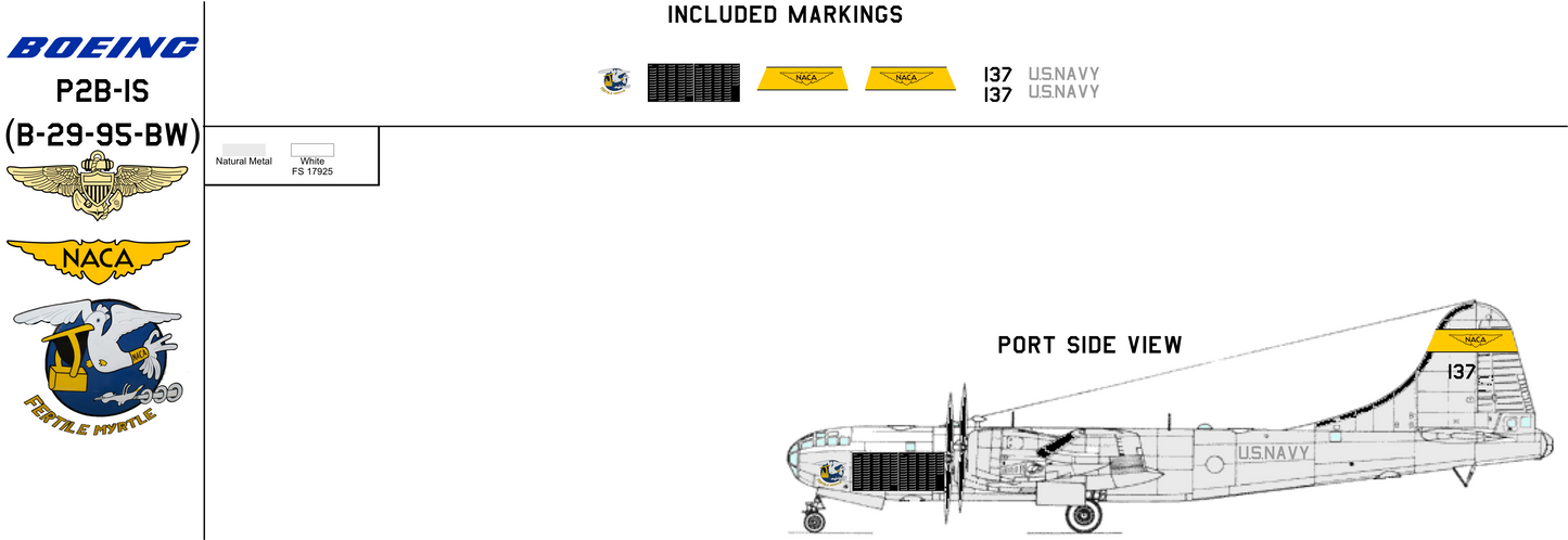 Boeing P2B-1S NACA 137