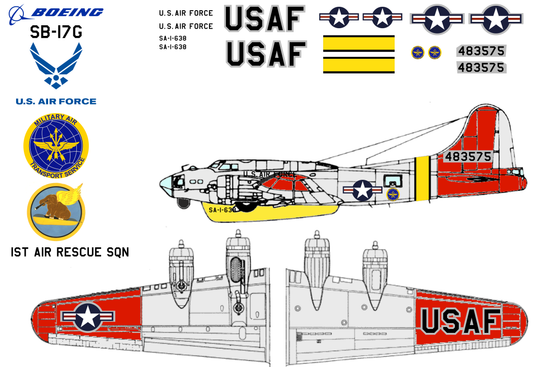 Boeing SB-17G 44-83575 United States Air Force