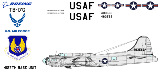 Boeing TB-17G 44-83562 United States Air Force