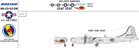 Boeing WB-29 44-69770 United States Air Force