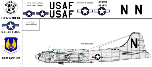 Boeing (Douglas) TB-17G 44-83654 United States Air Force