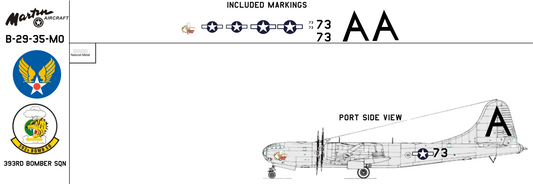 Boeing (Martin) B-29 44-27300 United States Army Air Force