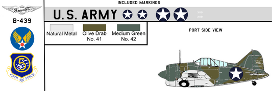 Brewster B-439 B-3119 USAAF 5th Air Force