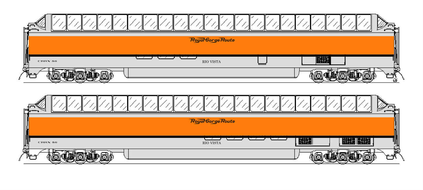 Pullman Plan 7635 Super Dome Lounge (AC Units)