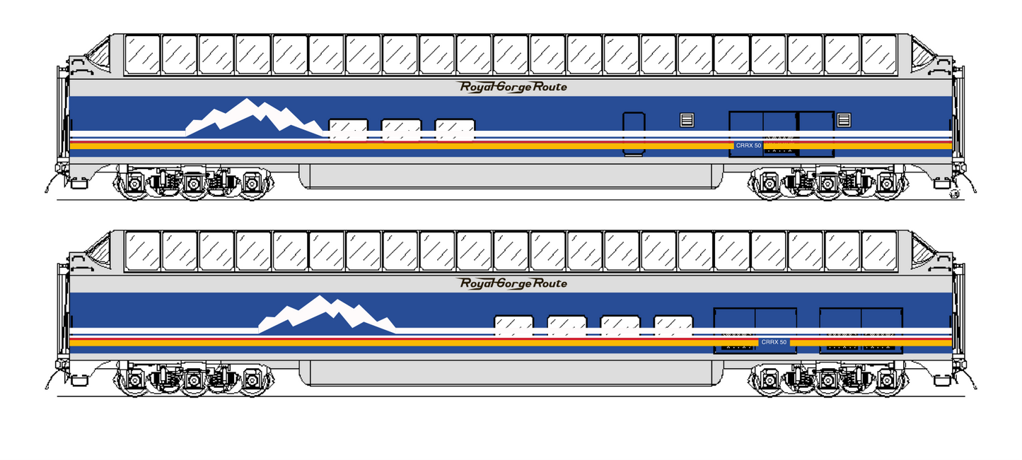 Pullman Plan 7635 Super Dome Lounge (AC Units)