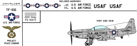 Cavalier TF-51D 67-22581 United States Air Force