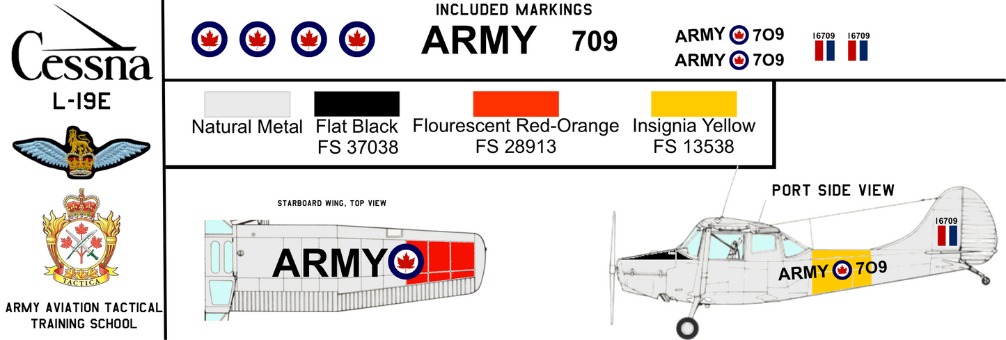 Cessna L-19E Royal Canadian Army