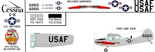 Cessna O-1E 56-2610 United States Air Force