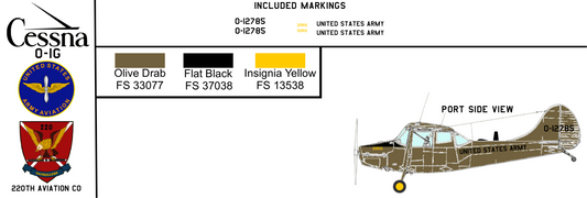 Cessna O-1G 51-12785 United States Army