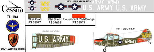 Cessna TL-19A 51-12711 United States Army