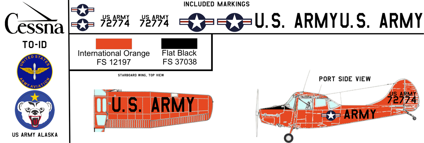 Cessna TO-1D 57-2774 United States Army