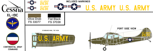 Cessna XL-19C 52-6311 United States Army