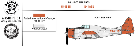Douglas A-24B Banshee N4488N City of Portland Oregon