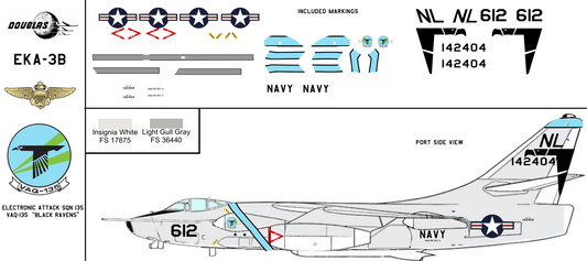 Douglas EKA-3B Skywarrior 142404 United States Navy