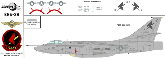 Douglas ERA-3B Skywarrior 144832 United States Navy