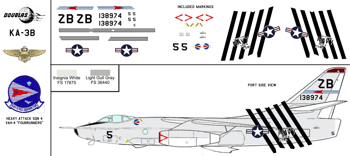 Douglas KA-3B Skywarrior 138974 United States Navy